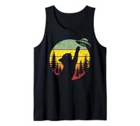 Chat UFO Shirt Extraterrestre OVNI Drôle Débardeur
