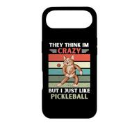 Chat Vintage Ils pensent Que Je suis Fou mais J'aime Juste Le Pickleball Coque pour iPhone Air
