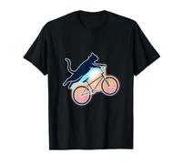 Chat Volant Cool et Amusant pour Les Amateurs de BMX T-Shirt