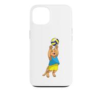 Chat Volleyeur Volleyball Sport Coque pour iPhone 13