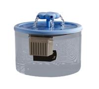 Chat Water Fountain pour Boire, Distributeur d'eau De 1,2 L pour Chien, Pompe Silencieuse, 3 Modes De Vitesse, Couche Filtrante Intégrée, Bol des Eaux pour Animaux De Compagnie
