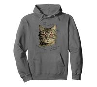Chat Yeux Rouges Super Bad Street Style Vibes Sweat à Capuche