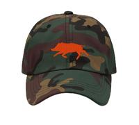 Chatcripant Casquette Chasse Homme Sanglier Brodé - Casquette Camouflage Chasseur - Casquette de Chasse Forêt - Idée Cadeau Chasseur