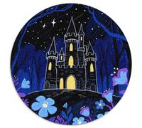Château Ancien mystérieux Puzzle 1000 Pièces Divertissement Créatif Décoration Intérieure Magical forêt Jeu Éducatif Challenge Toy pour Adultes Et Enfants À Partir De 12 Ans 1000p