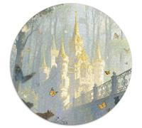 Château Baroque Puzzle 1000 Pièces Cadeau Unique bâtiment Jeu Éducatif Challenge Toy À De Supérieure Peinture Art pour Adultes Et Enfants À Partir De 12 Ans 1000pcs (67.5x67.5cm)