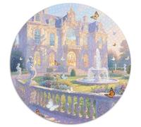 Château Baroque Puzzle 1000 Pieces Cadeau Unique bâtiment Jeu Éducatif Défi Jouet À De Supérieure Peinture Art pour Adultes Enfants 1000pcs (67.5x67.5cm)