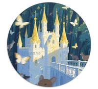 Château Baroque Puzzle 1000 Pièces Divertissement Créatif De l'art De La Décoration bâtiment Jeu Éducatif Challenge Toy Adultes Et Enfants À Partir De 14 Ans 1000pcs (67.5x67.5cm)