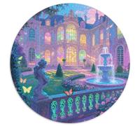 Château Baroque Puzzles 1000 Pièces Cadeau Unique bâtiment Jeu Éducatif Défi Jouet À De Supérieure Peinture Art pour Adultes Et Enfants À Partir De 14 Ans 1000pcs (67.5x67.5cm)