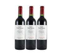 Château Clos Fontaine - Rouge 2018 - Côtes de Bordeaux Francs - Vin Rouge de Bordeaux (3x75cl)