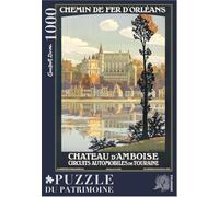 Chateau d'amboise par constant-duval - 30h - puzzle 1000 pieces: Puzzle 1000 pièces - 30H - Château d'Amboise par Constant-Duval