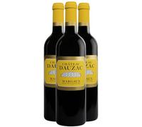 Château Dauzac Margaux - Rouge 2018 - Vin Rouge de Bordeaux (3x75cl)