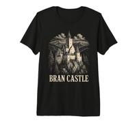 Château de Bran Roumanie Montagnes des Carpates T-Shirt Haut de Gamme