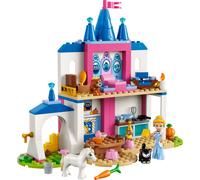 LEGO ǀ Disney Princess 43283 Château de Cendrillon et ses Amis Animaux - Jeu Éducatif