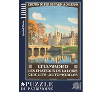 Chateau de chambord par constant-duval - 29h - puzzle 1000 pieces: Puzzle 1000 pièces - 29H - Château de Chambord par Constant-Duval