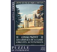 Château de Chaumont-sur-Loire par Constant Duval - 5h -puzzle 1000 pièces - Constant-Duval - Hereditas - Puzzle - Boîte ou accessoire - Jeux livres objets