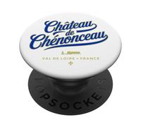 Chateau de Chenonceau Script Val de Loire Francia PopSockets PopGrip Adhésif