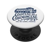 Château de Chenonceau Val de Loire France Imprimé Marine PopSockets PopGrip Adhésif