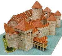 Chateau De Chillon (Suisse) - Ech 1/190 - 8900 Pcs - 68 X 34 X 21,5 Cm - Dif 7/10 Aedes
