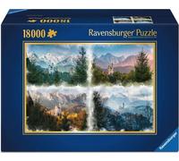 Château de conte de fées en 4 saisons Ravensburger 16137