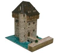 Chateau De Crupet (Belgique) - Ech 1/100 - 2850 Pcs - 28,5 X 19,5 X 26,5 Cm - Dif 6,5/10 Aedes