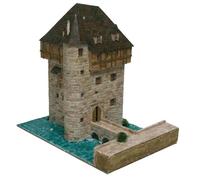 Chateau De Crupet (Belgique) - Ech 1/100 - 2850 Pcs - 28,5 X 19,5 X 26,5 Cm - Dif 6,5/10 Aedes