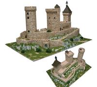 Chateau De Foix (France) - Ech 1/175 - 7500 Pcs - 42 X 67 X 36,5 Cm - Dif 8/10 Aedes