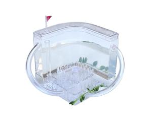 Château de Fourmis, Nid de Fourmis, Ferme de Fourmis Maison de Fourmis Enfant, Habitat Fourmis en Gel Translucide avec Tubes de Connexion, Kit d'observation de Fourmis, Jouet éducatif pour Enfant