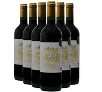 Château de l'Hospital Graves Solstice Sans Sulfites - Rouge 2020 - Vin Rouge de Bordeaux (6x75cl) BIO