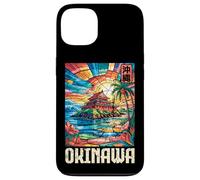 Château de l'île d'Okinawa, Japon, Kanji, Anime, Otaku, Souvenir Coque pour iPhone 13