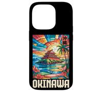 Château de l'île d'Okinawa, Japon, Kanji, Anime, Otaku, Souvenir Coque pour iPhone 14 Pro