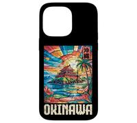 Château de l'île d'Okinawa, Japon, Kanji, Anime, Otaku, Souvenir Coque pour iPhone 14 Pro Max