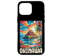 Château de l'île d'Okinawa, Japon, Kanji, Anime, Otaku, Souvenir Coque pour iPhone 16 Pro Max