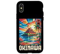 Château de l'île d'Okinawa, Japon, Kanji, Anime, Otaku, Souvenir Coque pour iPhone X/XS