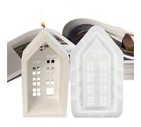 Château de moule en silicone - Outil d'artisanat fantastique, moule pour époxy | Moule en silicone flexible antiadhésif pour moulage de résine détaillé, Idéal pour les dioramas de contes de fées, la