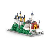 Château de Neuschwanstein - blocs de construction emboîtables - Wange 6226