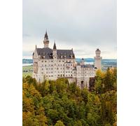 Château de Neuschwanstein - Puzzle Classique de 1500 pièces pour Adultes, Jeu de Construction et de Partage en Famille, à partir de 14 Ans.