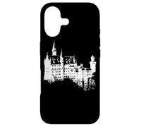 Château de Neuschwanstein Vintage Bavière I Love Germany Coque pour iPhone 17