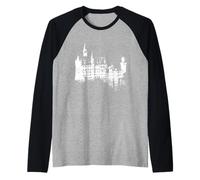 Château de Neuschwanstein Vintage Bavière I Love Germany Manche Raglan