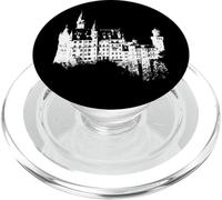 Château de Neuschwanstein Vintage Bavière I Love Germany PopSockets PopGrip pour MagSafe