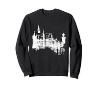 Château de Neuschwanstein Vintage Bavière I Love Germany Sweatshirt