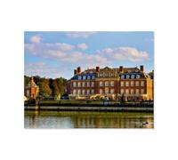 Château de Nordkirchen Le Versailles westphalien，Puzzle 1000 Pièces,Jigsaw Puzzle DIY Jouets Enfants Cadeaux Accueil Décors Jouets Jeux Amusants Grand Cadeau Éducatif （75x50cm）-AV14