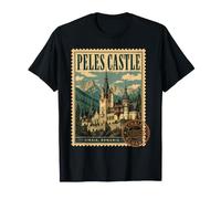 Château de Peles Sinaia Roumanie Palais des Carpates T-Shirt