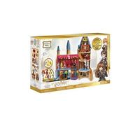 Wizarding World HARRY POTTER - CHÂTEAU DE POUDLARD MAGICAL MINIS - Château Poudlard Avec Effets Sonores et Lumineux - Figurine Hermione Et 12 Accessoires - 6061842 - Jouet Enfant 5 ans et +