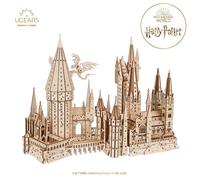 Château de Poudlard ™ - Ugears - Puzzle 3D en bois