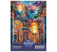 Château de Prague Puzzle 1000 Pièces Difficile Puzzles pour Adults DIY Jigsaw Puzzle Casse-tête De Jeu Familial Jouets De Défi 70x50cm/1000pcs