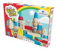 Château de sable Super Sand Adventure - GOLIATH - Moules et sable de couleurs inclus