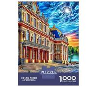 Château de Versailles Puzzle 1000 Piece pour Adultes Enfant, Puzzle Jeu Éducatif Défi Jouet Jeu D'adresse pour Toute La Famille 38x26cm/1000pcs