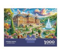 Château de Versailles Puzzle 1000 Piece pour Adultes, Puzzle Difficile Jeu D'adresse pour Toute La Famille 38x26cm/1000pcs