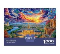 Château de Versailles Puzzle 1000 Piece pour Adultes, Puzzle Difficile Jeu D'adresse pour Toute La Famille 52x38cm/1000pcs