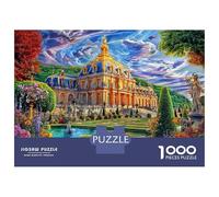 Château de Versailles Puzzle 1000 Piece, Puzzle Jeu Éducatif Défi Jouet Jeu D'adresse pour Toute La Famille 38x26cm/1000pcs